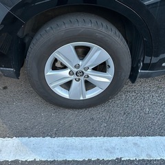 【値下げ】トヨタ60系ハリアー 純正タイヤ ホイール 17インチ美品