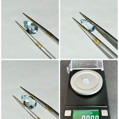 ブルートパーズ 0.98ct 天然石 ルースの画像