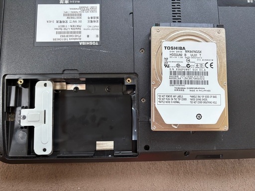 2012年春モデルの東芝 dynabook T451/34EBS ノートパソコン