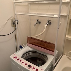 決まりました　ニトリ　洗濯機上のラック