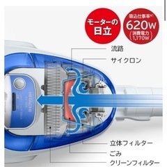 日立　掃除機の画像