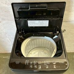 【YAMADA】ヤマダ電機 RORO 縦型洗濯機 YWM-T55LK 5.5kg 2024年製 高年式 動作確認済 ブラック 生活家電 1人暮らし 美品 Y1324の画像
