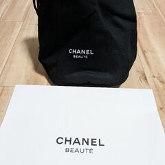 【新品未使用・お問い合わせ早い方優先】シャネルノベルティ巾着の画像