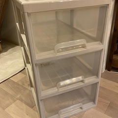 収納ケース　3段　引出し　押入れ