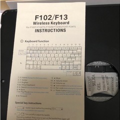 交渉中iPad Pro10.5インチ2017年版/Air3 2019年版専用 Bluetooth ワイヤレス キーボードタイプの画像