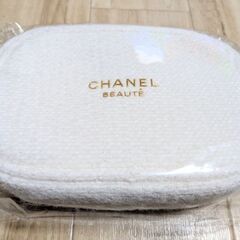 【新品未使用・お問い合わせ早い方優先】シャネルノベルティポーチ