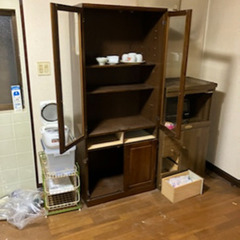 ★GW特価！　その41★ 食器棚！　ジャンク品
