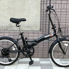 ノーパンクタイヤ 6段変速 折りたたみ自転車  PANGAEA ...