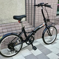 ノーパンクタイヤ 6段変速 折りたたみ自転車  PANGAEA 20インチ　東京　三鷹市　武蔵野市の画像