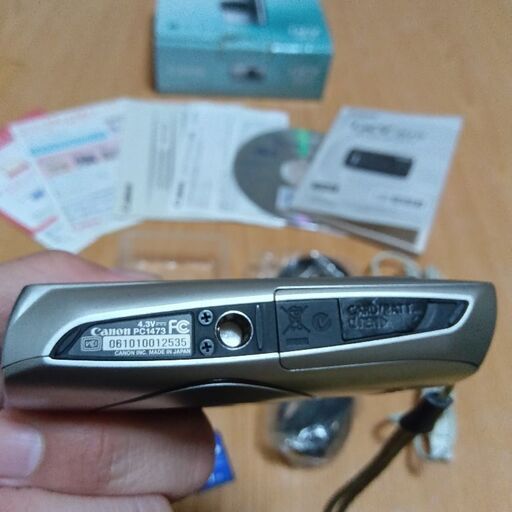 ☆稀少☆canon ixy30s 完動品SDカード1GB付き (ちまき) 久宝寺の  