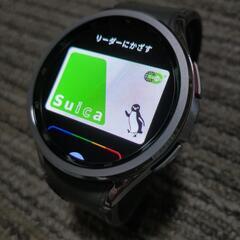【値下げ】スマートウォッチ　　Galaxy Watch 6 Classic 47mmシルバー日本版 オマケ付きの画像