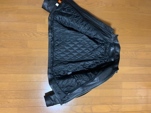 Liugoo Leathers 本革 プロテクター付シングルライダースジャケット メンズ リューグーレザーズ SRS10A  レザージ