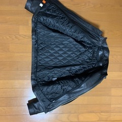 Liugoo Leathers 本革 プロテクター付シングルライダースジャケット メンズ リューグーレザーズ SRS10A  レザージャケット バイカージャケット　 の画像