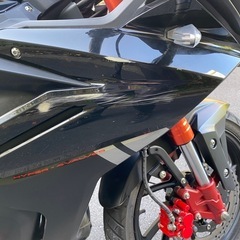 GPX gr200r フルカウルスポーツバイク　200ccの画像
