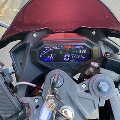 GPX gr200r フルカウルスポーツバイク　200ccの画像
