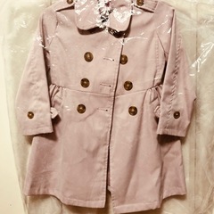 春コート　ピンク 100cm
