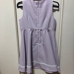 ワンピース　ラベンダー色の画像