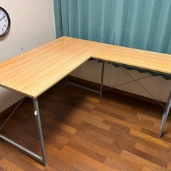 L字型デスク ゲーミングデスクにも
