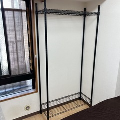 スチールラック ブラック　 