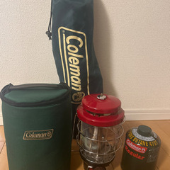 【コールマン】2500ノーススター LPガスランタン＋クーラースタンド