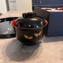 【未使用品】汁椀、盆セット（HANAE MORI）の画像
