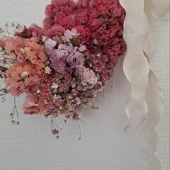 ドライフラワーリースの画像