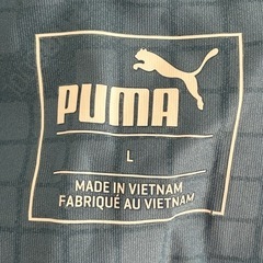 PUMAゴルフポロシャツ(ブルー)の画像