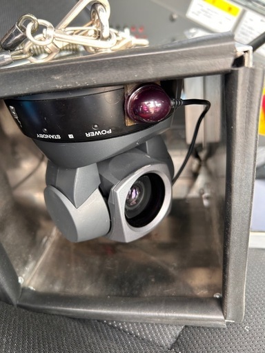 自作品ラフタークレーン用吊荷監視
カメラ