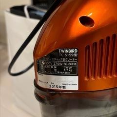 ツインバード　ハンディークリーナーの画像