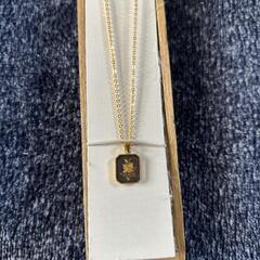 K18GF 刻印有り 純金細工 ネックレス の画像