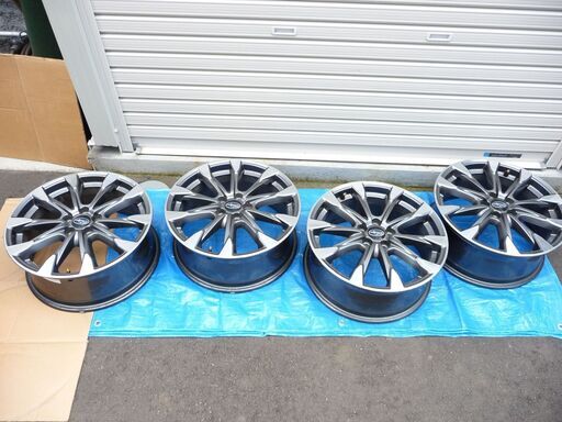 【お値下げ】スバル純正アルミ4本セット 17インチ 7J +55 5H 100
