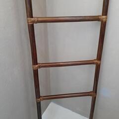 骨董　木製梯子　和ハシゴの画像