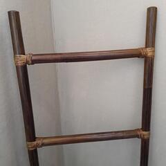 骨董　木製梯子　和ハシゴの画像