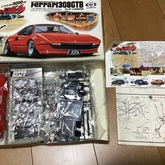 プラモデル　キャノンボール　フェラーリ308GTB
