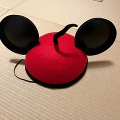 香港ディズニー　帽子　ミッキーの画像