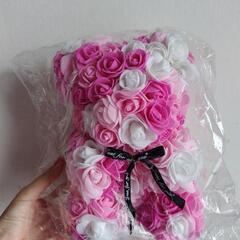 母の日のプレゼントに💖ローズベア☆お店の定価4500円ほどしました^^;の画像
