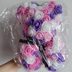 母の日のプレゼントに💖ローズベア☆お店の定価4500円ほどしまし...
