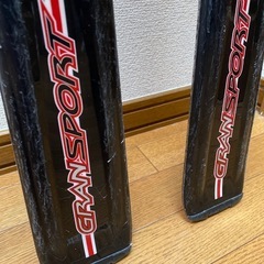 ノルディカ　スキー板　キザキ　ストック付きの画像
