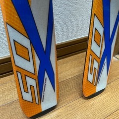 ヘッド　スキー板　135cm シナノ　ストック 95cmの画像