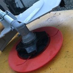 手押し式エンジン草刈機　動作品の画像