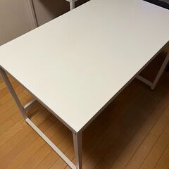 【成約済】アイリスプラザ パソコンデスク ホワイト 幅100㎝ ...