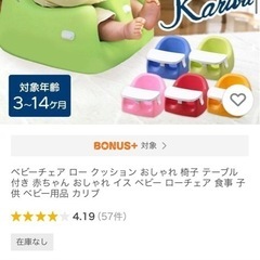 Caribou赤ちゃんイス
の画像
