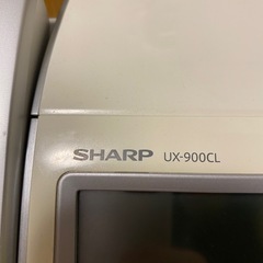 SHARP ファクシミリ本体＋子機の画像