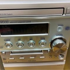 【譲ります】CD,MD,カセットコンポの画像