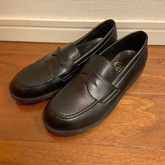 500円　子供用ローファー21センチ　黒　ブラック