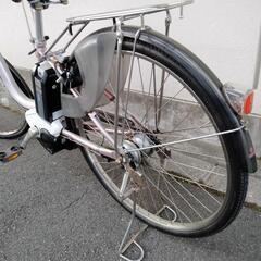 🌈値下げ🌈【格安❗️点検整備済❗️】電動アシスト自転車 YAMAHA pas 26インチ 3段変速ギアです。の画像