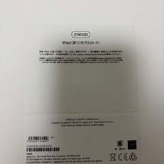 ipad 10世代 256GB シルバー 中古品 おまけ付きの画像
