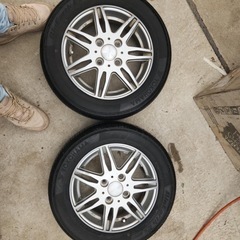 BIRTH VS7ホイールとタイヤ4本 155/65R13