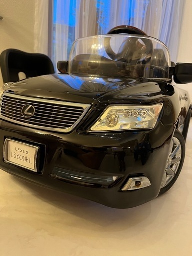 ☆子供に大人気☆美品☆LEXUS レクサス LS600HL  LS-N 　ペダルカー   黒  ブラック