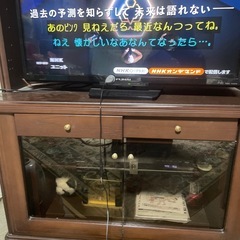 再募集　無料でお譲りします　収納いっぱい　テレビ台の画像